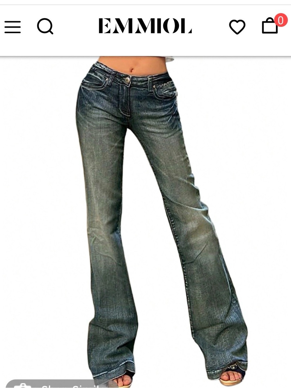 Emmiol Y2K Stretch Jeans
